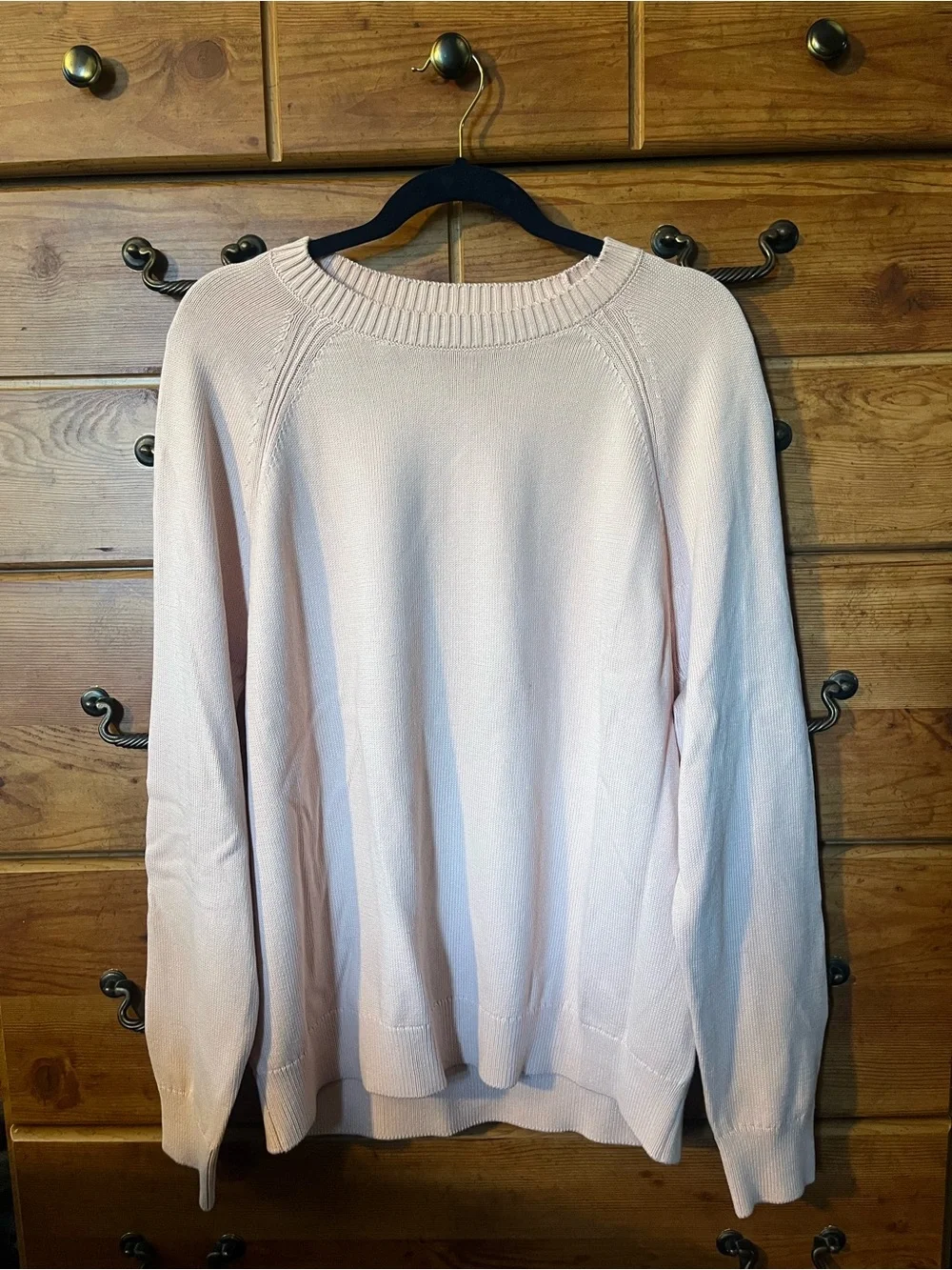 Light Pink Crewneck Sweater